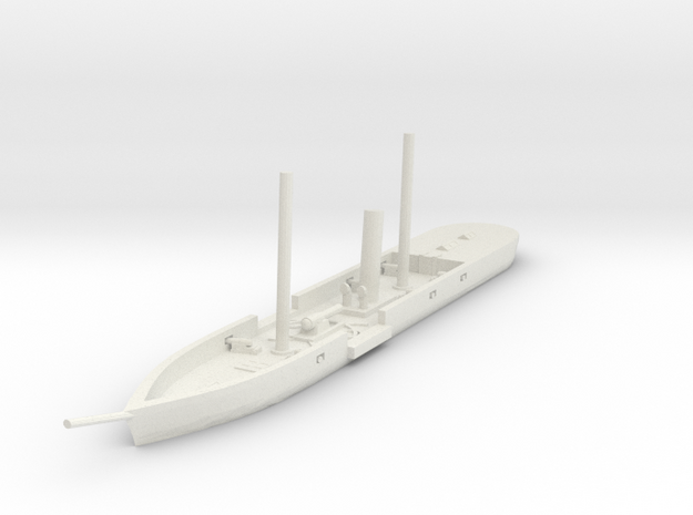 1/600 USS Pequot (Le Terreur) in White Natural Versatile Plastic
