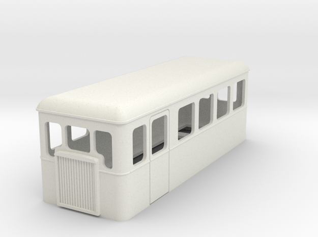 009 cheap and easy bogie railcar 20 in White Natural Versatile Plastic