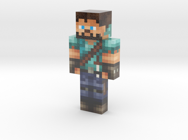 __aaron__ | Minecraft toy in Glossy Full Color Sandstone