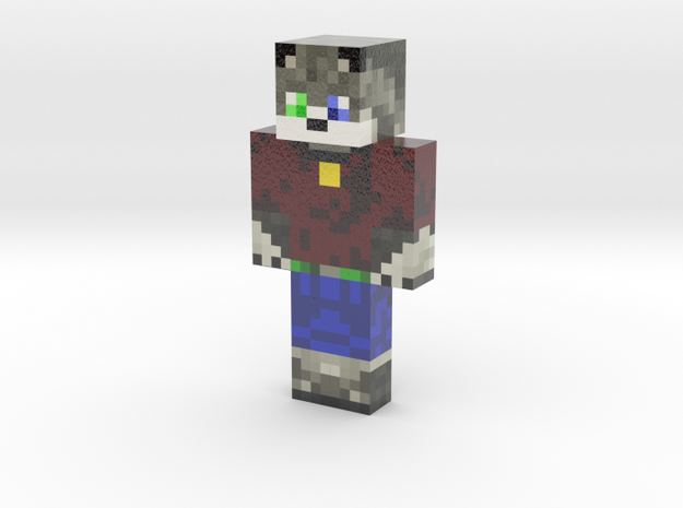 EndyWulf | Minecraft toy in Glossy Full Color Sandstone