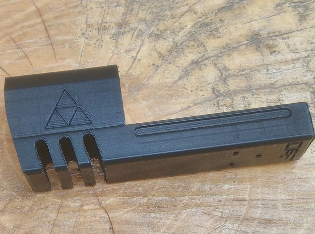TriForce Match Weight Comp for 1911 Airsoft GBB in Yellow Processed Versatile Plastic