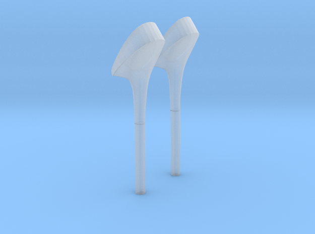 girl-heel2-high in Smooth Fine Detail Plastic