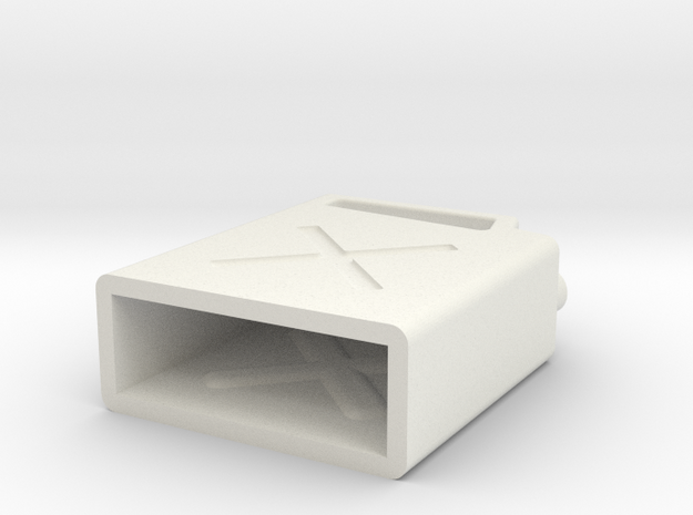 JaBird RC Jerry Can V4 in White Natural Versatile Plastic