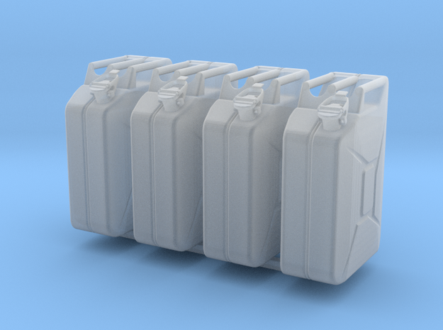 1:18 Kanister jerry can fuel can 20 Ltr. in Smooth Fine Detail Plastic