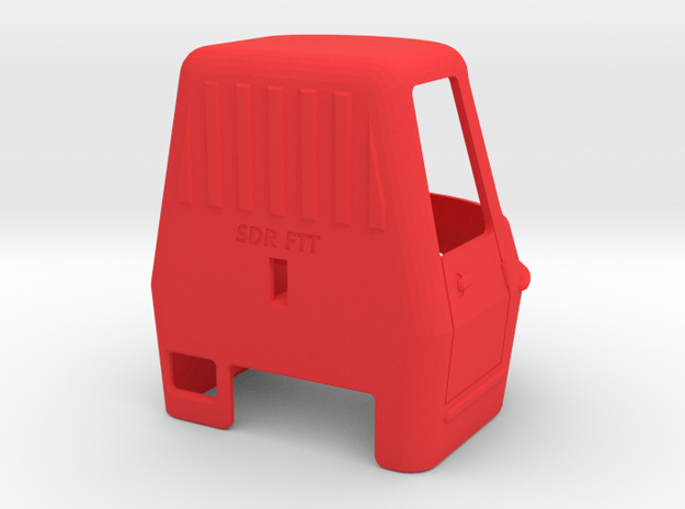 SDR Formula TT cab in Red Processed Versatile Plastic