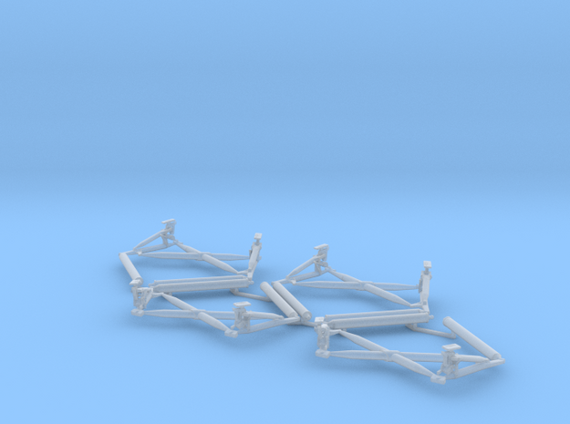 Descent Stage 4 - FDP - Truss assemblies in Smooth Fine Detail Plastic