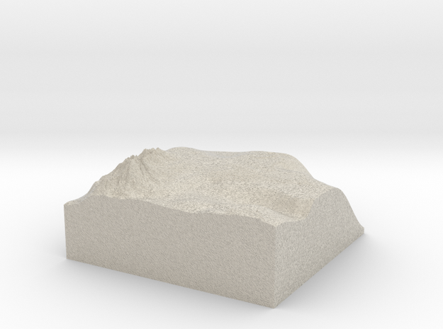 Model of Grande Mare in Natural Sandstone
