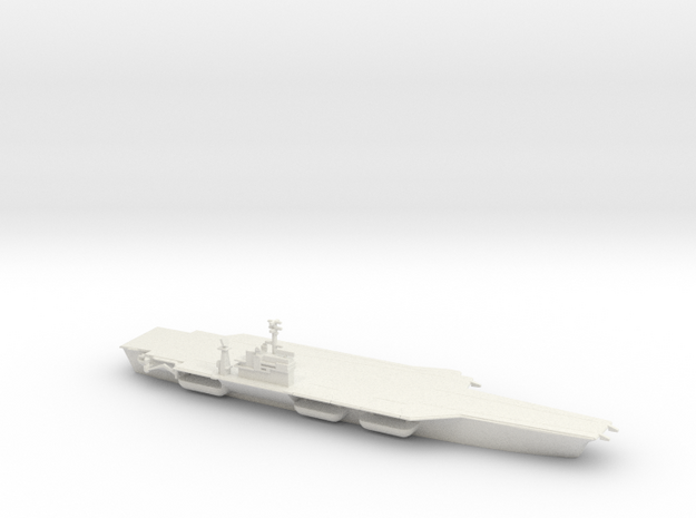 1/1800 Scale USS America CV-66 in White Natural Versatile Plastic