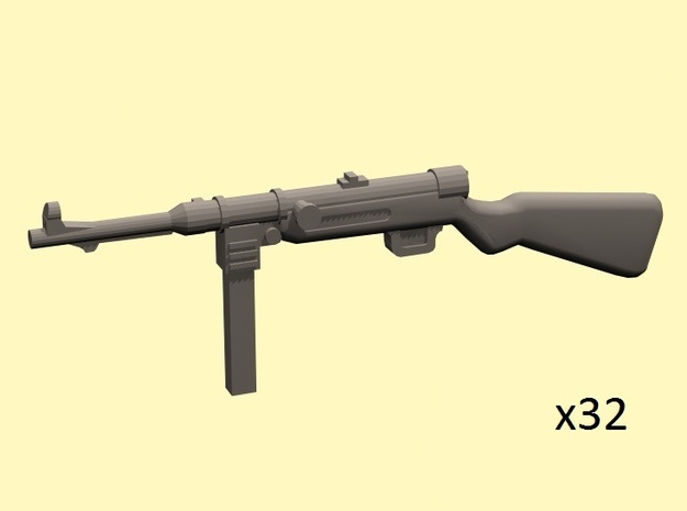 1/35 MP-41 in Tan Fine Detail Plastic