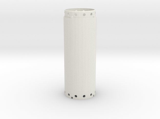 Casing joint 1200mm, lenght 3,00m in White Natural Versatile Plastic