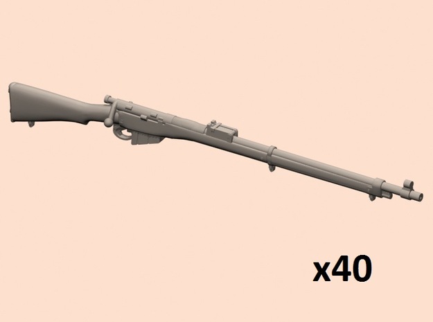 1/35 Lee Enfield Mk1 rifle in Tan Fine Detail Plastic