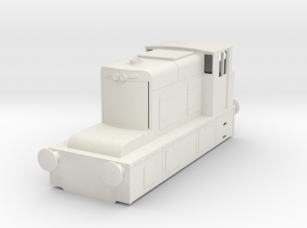 b-32-guinness-hudswell-clarke-diesel-loco in White Natural Versatile Plastic