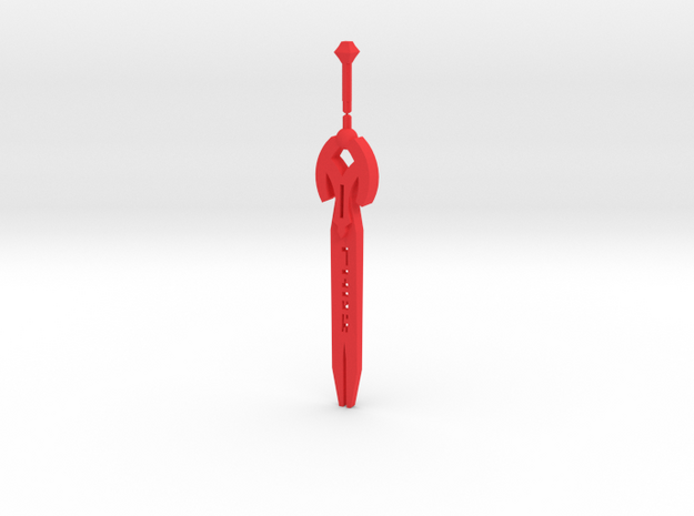 Ancient Fire Blade in Red Processed Versatile Plastic