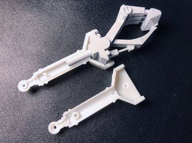 Moebius EVA Pod Fingers, Version 1B in Smooth Fine Detail Plastic