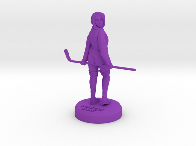 Hockey Tribute Princess Shaye in Purple Processed Versatile Plastic