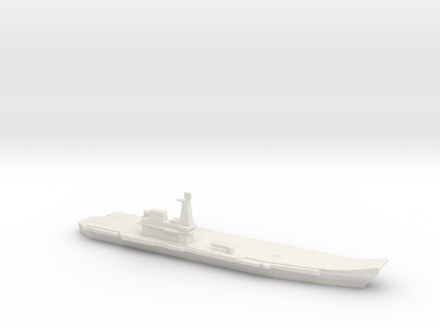 1/1800 Scale Principe De Asturias Spain Carrier in White Natural Versatile Plastic
