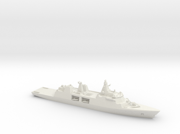 Type 31 Frigate in White Natural Versatile Plastic: 1:700