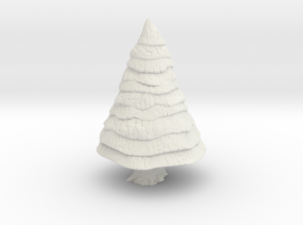 Pine Tree 1/72 in White Natural Versatile Plastic