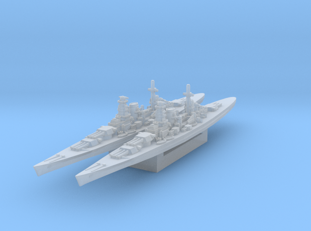 Kronshtadt Battlecruiser 1/3000 x2 in Smooth Fine Detail Plastic
