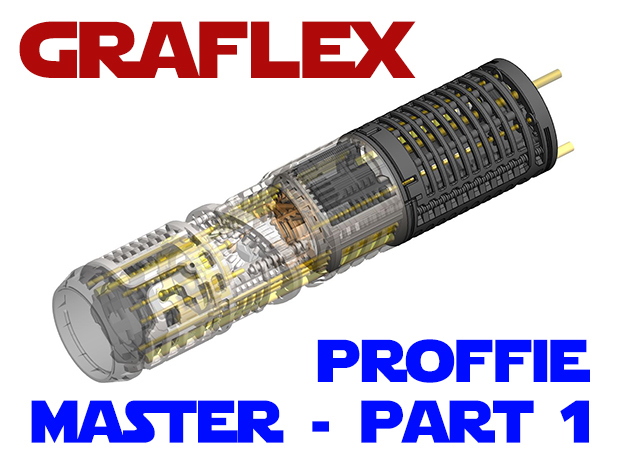 Graflex Master - Part 1 - Proffie in White Natural Versatile Plastic