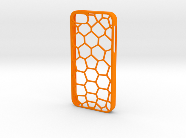 Pentagon iPhone 5/5s Case in Orange Processed Versatile Plastic