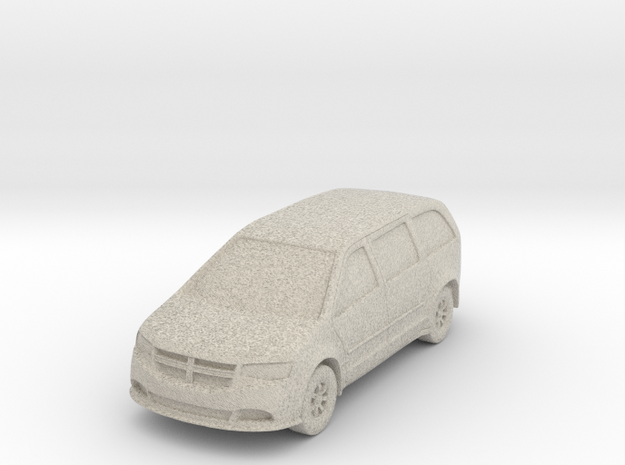 Minivan at 1"=10' Scale in Natural Sandstone