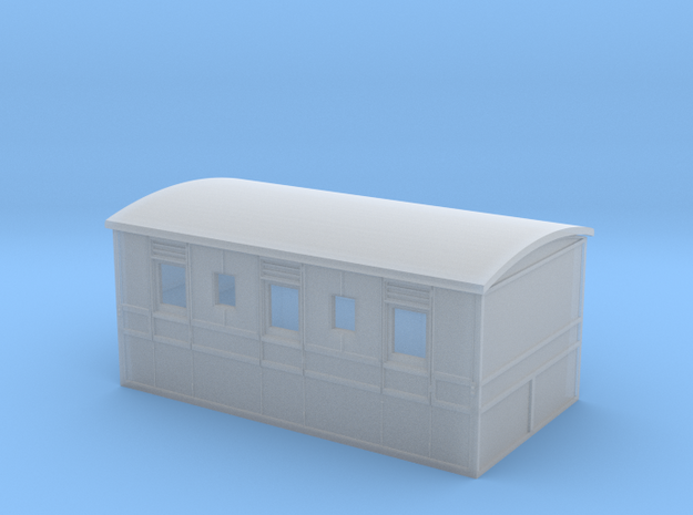 Culm Valley 3rd carriage with roof in Smooth Fine Detail Plastic