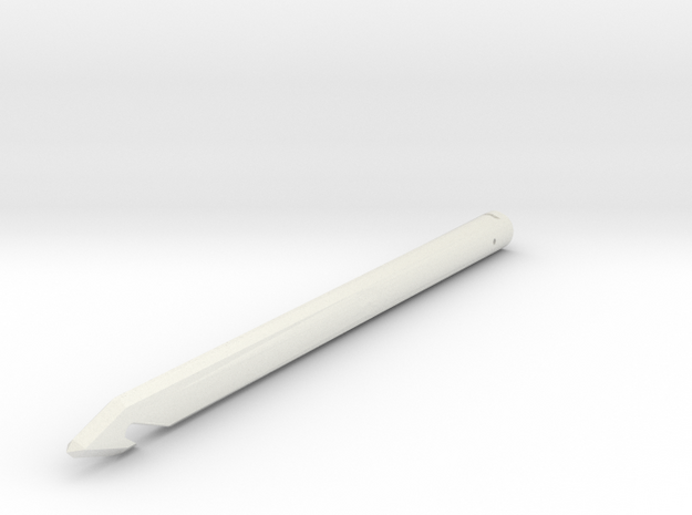 Slingshot Dart in White Natural Versatile Plastic