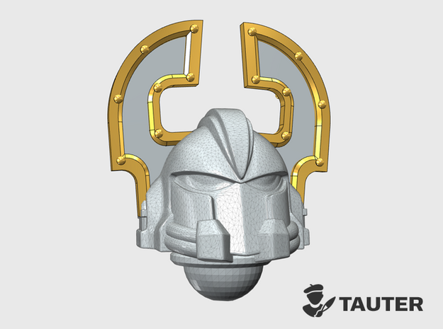 10x Berserker - Vanguard Helmets in Tan Fine Detail Plastic