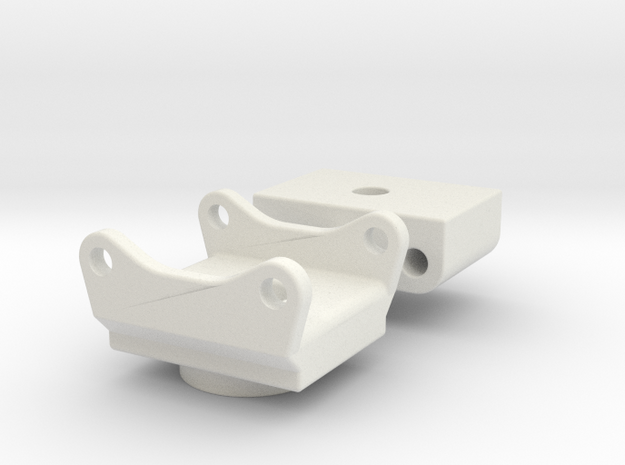 Rotowechsler QC80 / roto quick coupler in White Natural Versatile Plastic: 1:50
