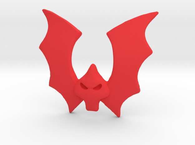 Horde Bat Emblem Classics in Red Processed Versatile Plastic