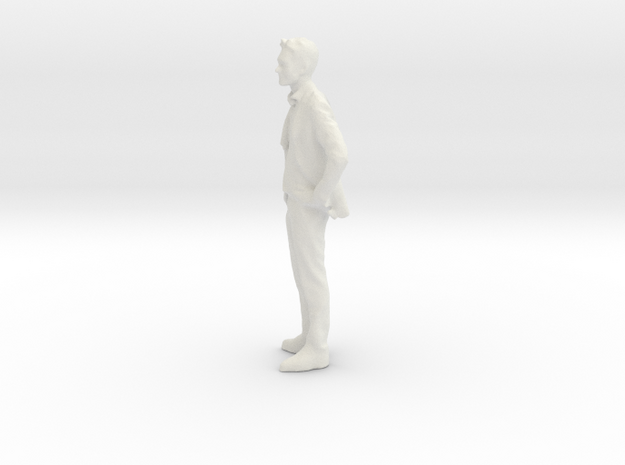 Printle B Homme 206 - 1/32 - wob in White Natural Versatile Plastic