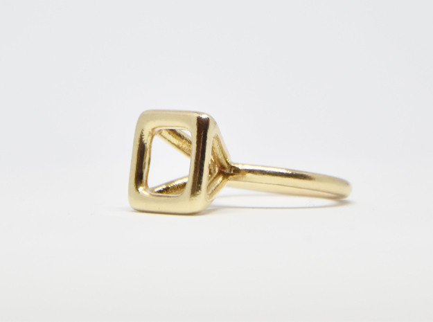 Diamond Ring in Natural Bronze: 5 / 49