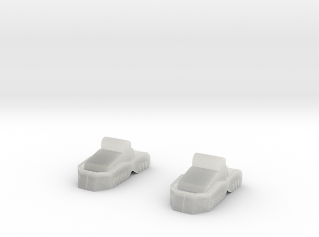 TRO3063 - PV-1K/PV-2L feet in Smooth Fine Detail Plastic
