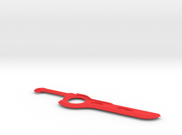 Xenoblade Monado in Red Processed Versatile Plastic