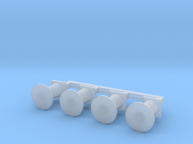 OO Scale NWR #6 Buffers in Smoothest Fine Detail Plastic
