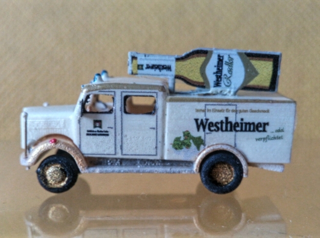 2x Westheimer in Smooth Fine Detail Plastic
