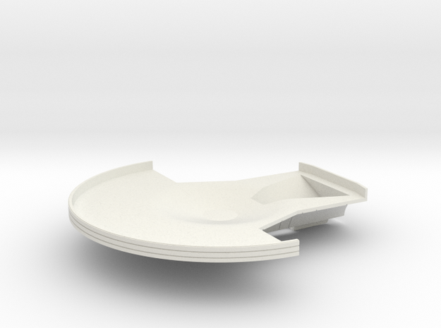 1/1000 Andor Class Lower Saucer in White Natural Versatile Plastic