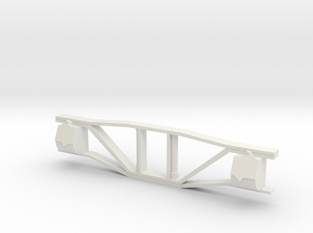 SR&RL Freight Archbar Sideframe 1:20 F scale in White Natural Versatile Plastic