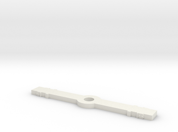 SR&RL Archbar bolster-45mm 1:20 F scale in White Natural Versatile Plastic