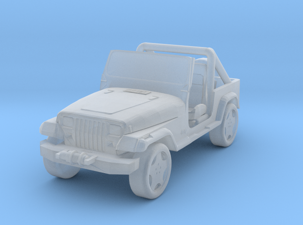Jeep Wrangler YJ - Zscale in Tan Fine Detail Plastic