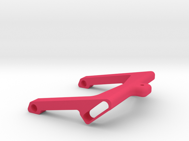 Pneuma Chassis FRONT Body Mount in Pink Processed Versatile Plastic
