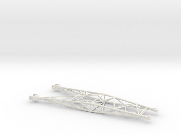 SX_Z_tension frame  in White Natural Versatile Plastic