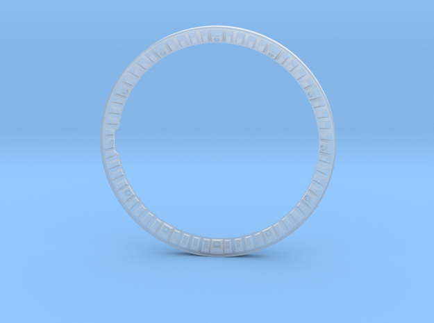 *Proto: Seiko SKX-013 Chapter ring v3 in Tan Fine Detail Plastic