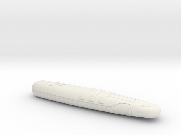 1/2500 Orion Class Nacelle in White Natural Versatile Plastic