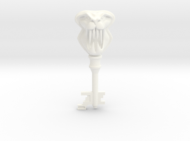 Resident Evil 0: Beast key in White Processed Versatile Plastic