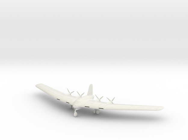 (1:144) Messerschmitt Me P.08.01 in White Natural Versatile Plastic