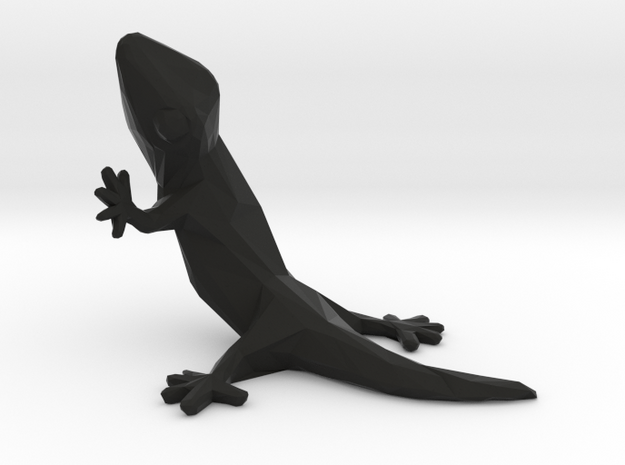 gecko in Black Natural Versatile Plastic