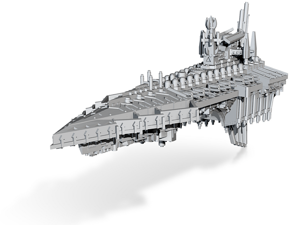Carnelian Battleship in Tan Fine Detail Plastic