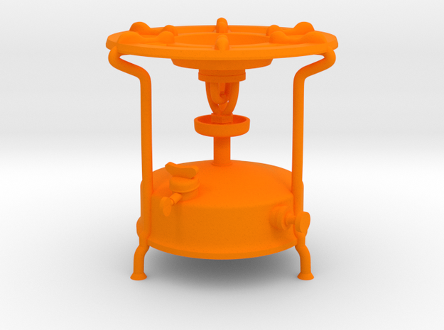 Kerosene Stove in Orange Processed Versatile Plastic